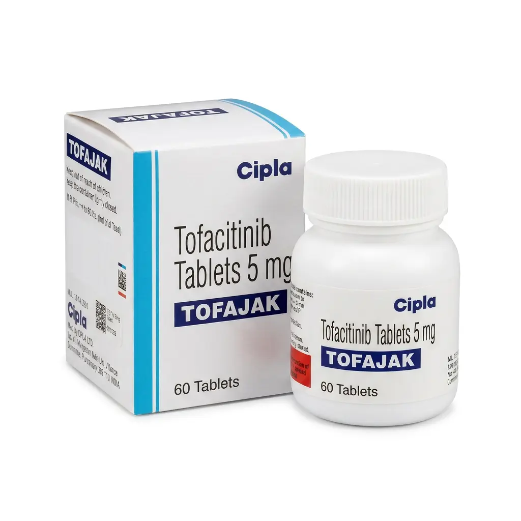 Tofajak — Tofacitinib 5 mg, 60 pcs, Cipla