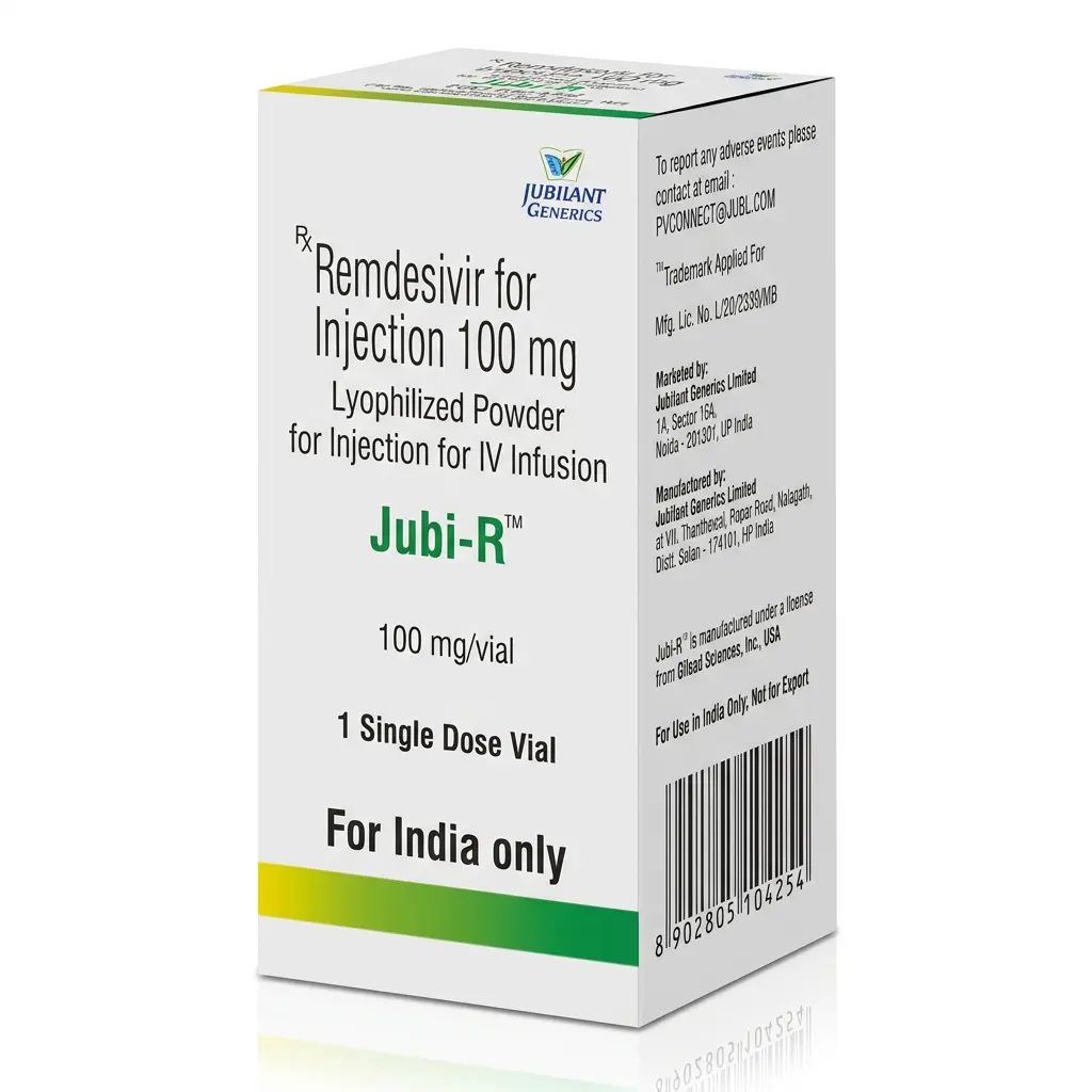 Jubi-R — Remdesivir 100 mg, 1 pcs, Jubilant Generics