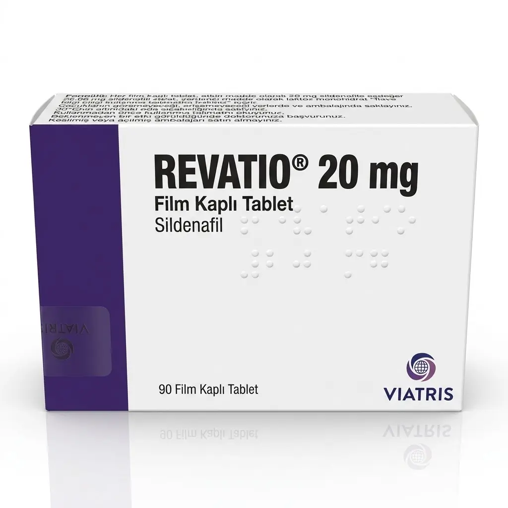 Revatio 20 — Sildenafil 20 mg, 90 pcs, Viatris