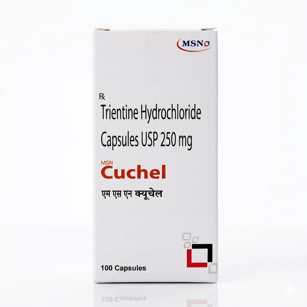 Cuchel — Trientine 250 mg, 100 pcs, MSN Laboratories