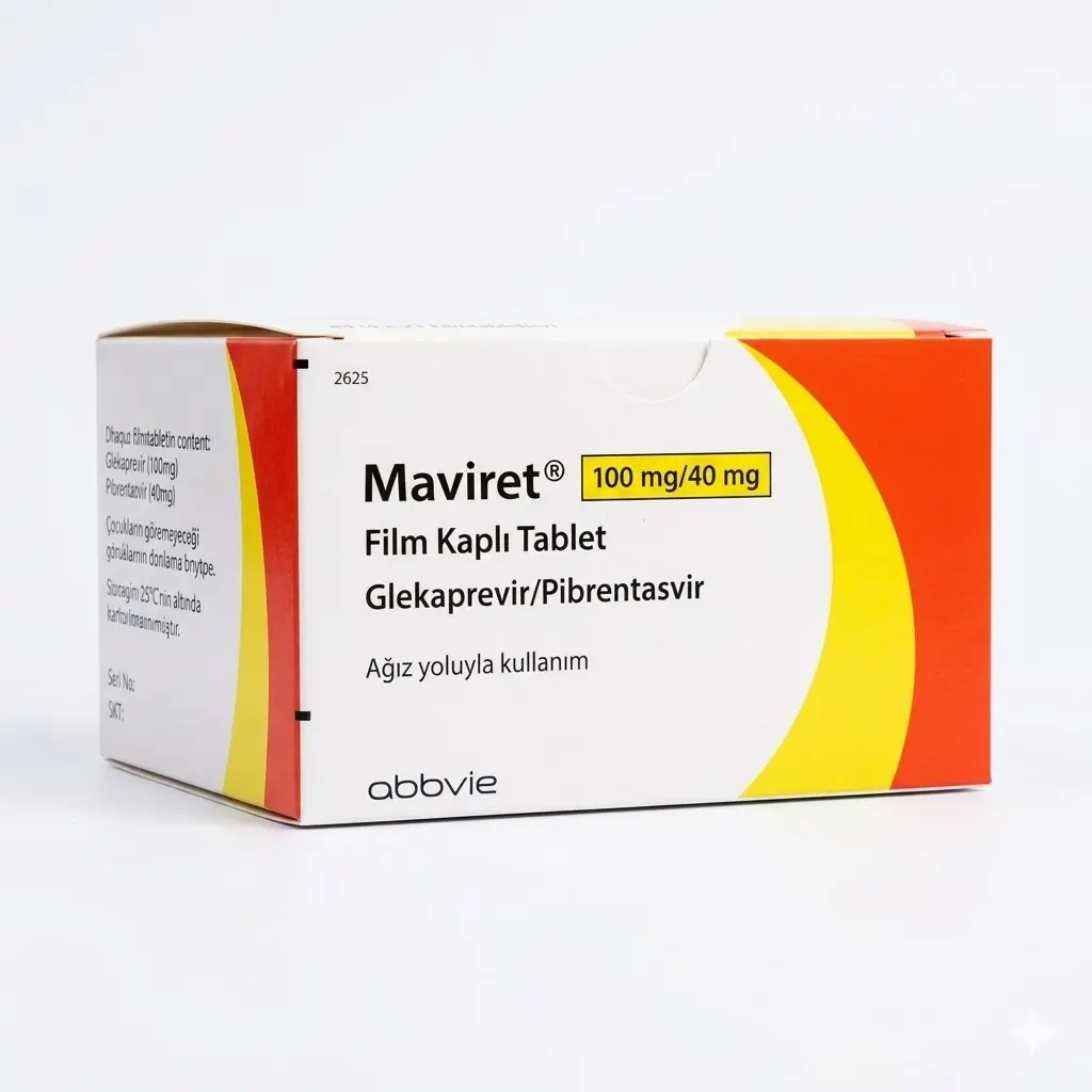 Maviret — Glecaprevir 100 mg / 40 mg, 84 pcs, AbbVie