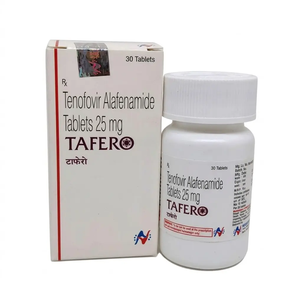 Tafero — Tenofovir Alafenamide 25 mg, 30 pcs, Hetero