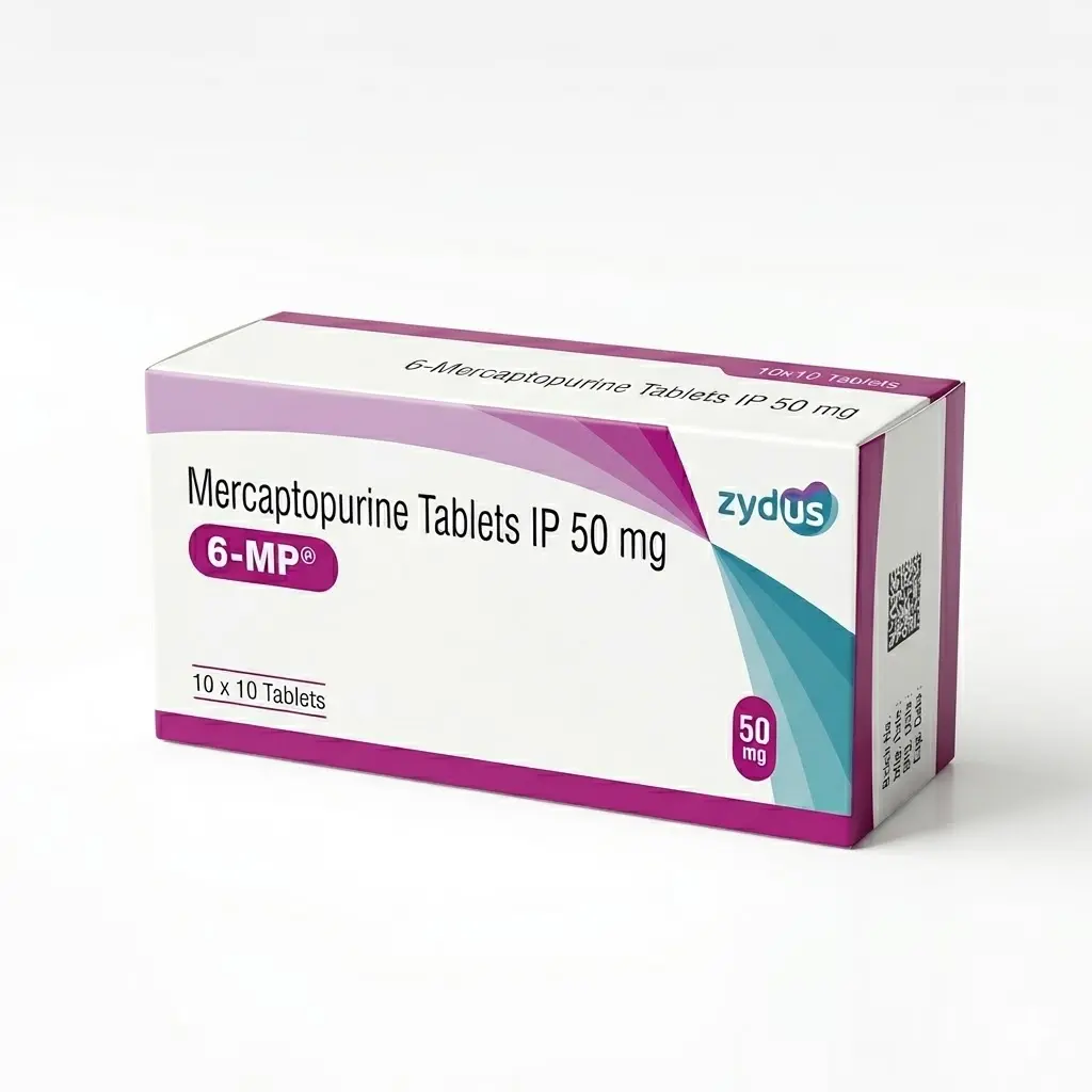 6-MP — Mercaptopurine 50 mg, 100 pcs, Zydus Celexa