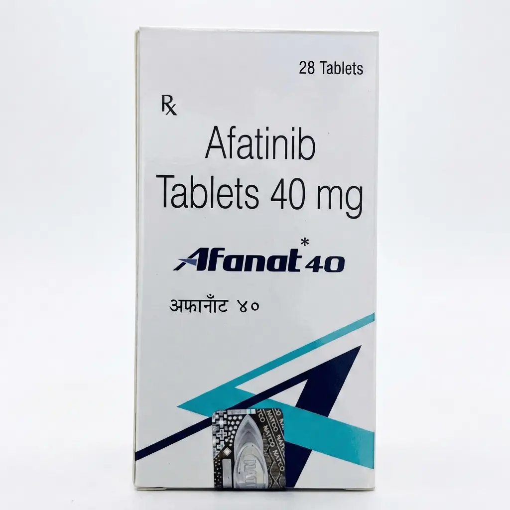 Afanat — Afatinib 40 mg, 28 pcs, Natco
