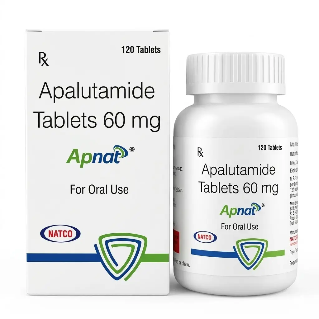 Apnat — Apalutamide 60 mg, 120 pcs, Natco