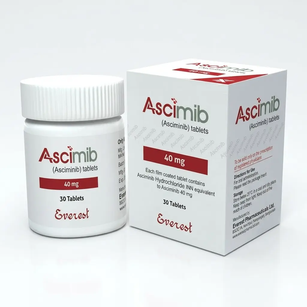 Ascimib — Asciminib 40 mg, 30 pcs, Everest