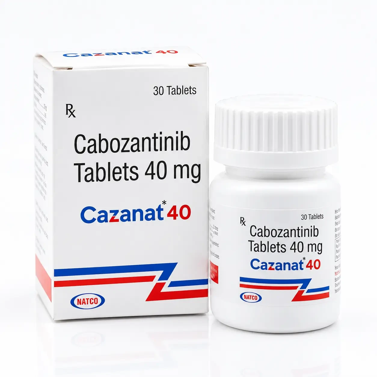 Cazanat 40 — Cabozantinib 40 mg, 30 pcs, Natco