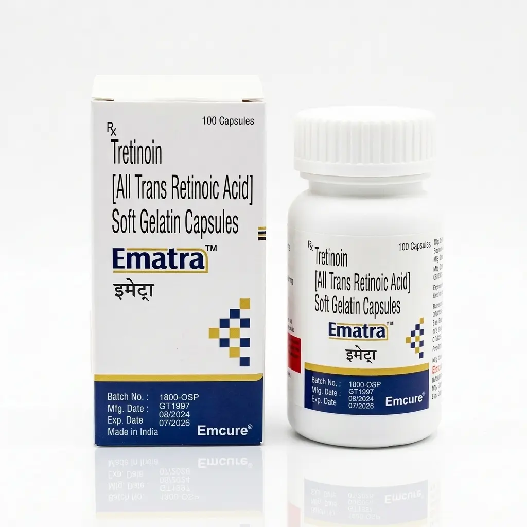 Ematra — Tretinoin 10 mg, 100 pcs, Emcure