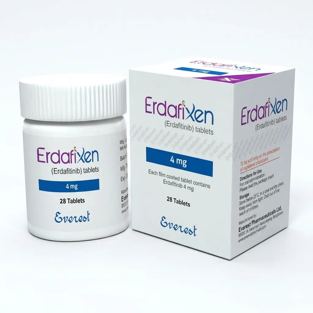 Erdafixen — Erdafitinib 4 mg, 28 pcs, Everest