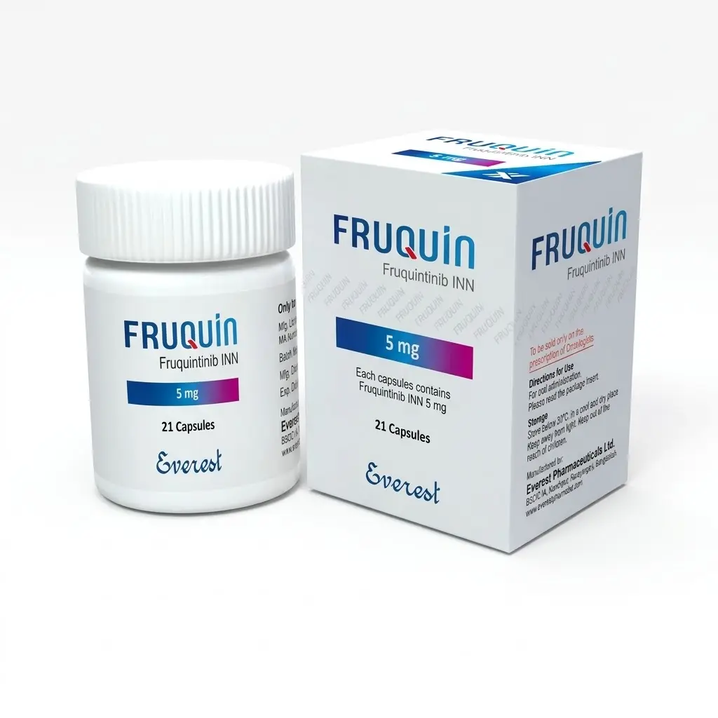 Fruquin — Fruquintinib 5 mg, 21 pcs, Everest