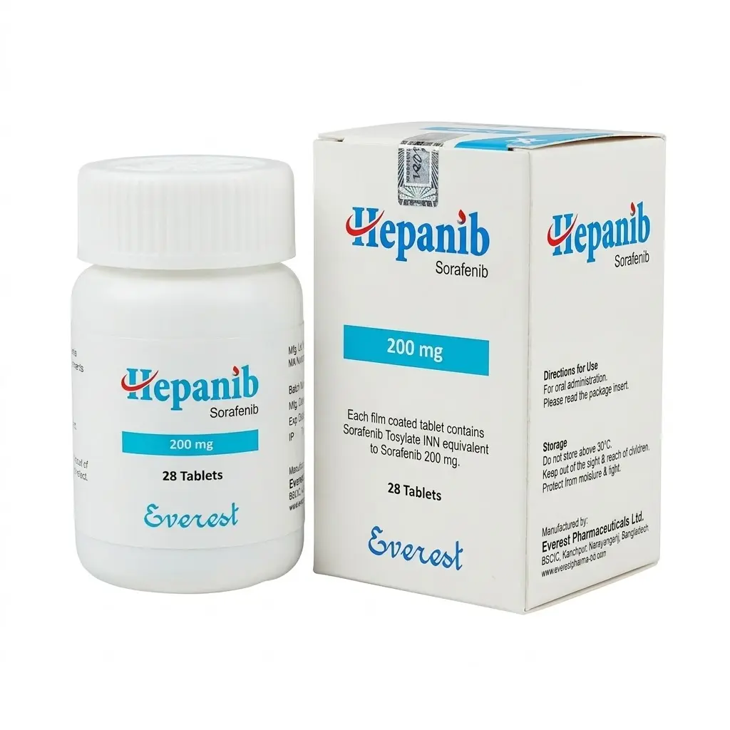 Hepanib — Sorafenib 200 mg, 28 pcs, Everest