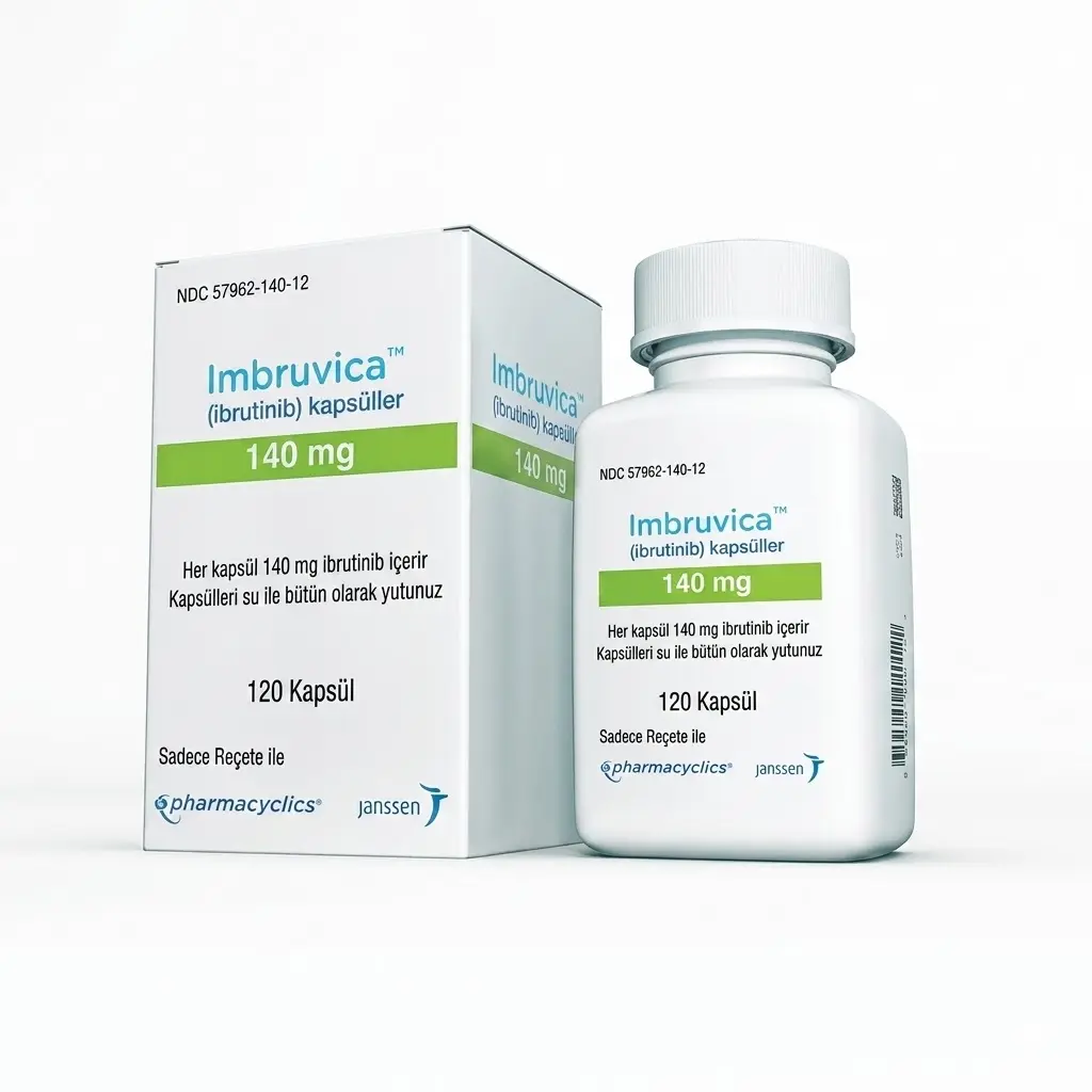 Imbruvica 140 — Ibrutinib 140 mg, 120 pcs, Pharmacyclics LLC