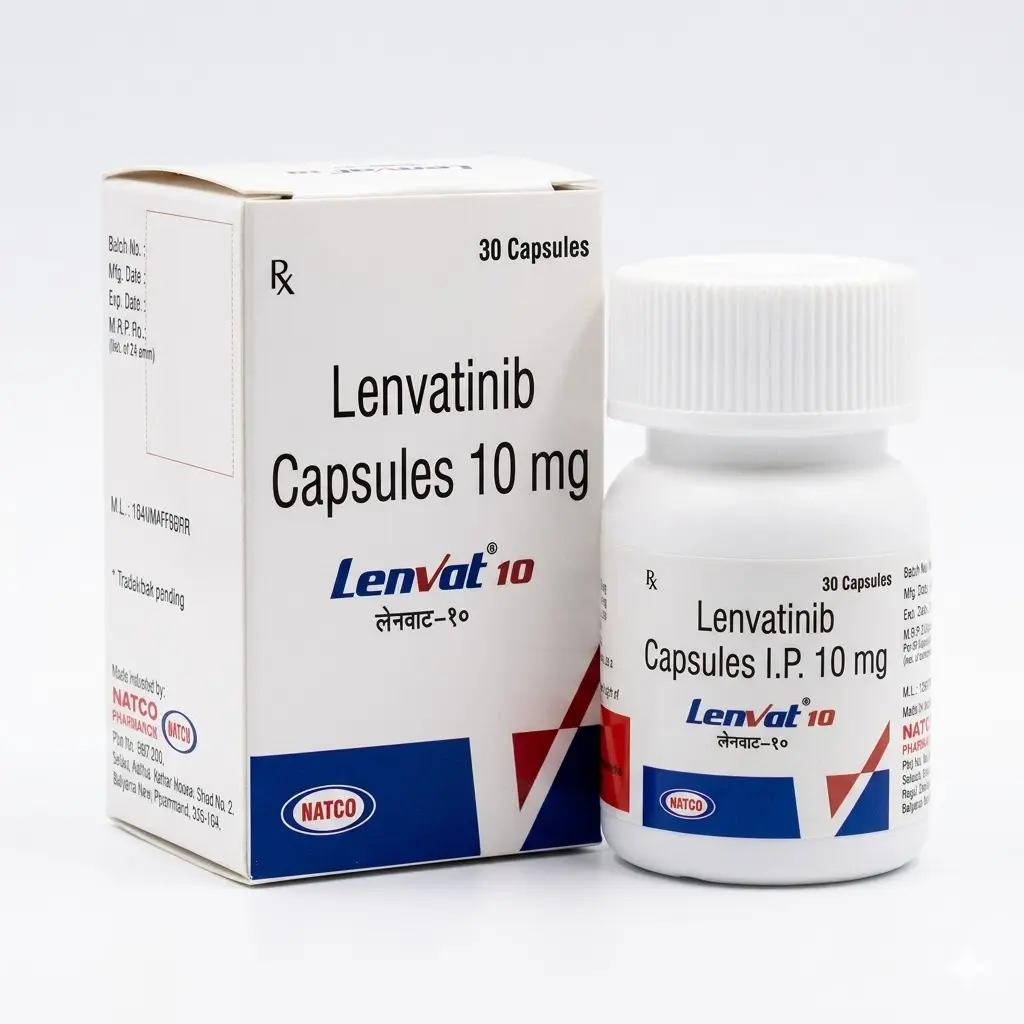 Lenvat 10 — Lenvatinib 10 mg, 30 pcs, Natco