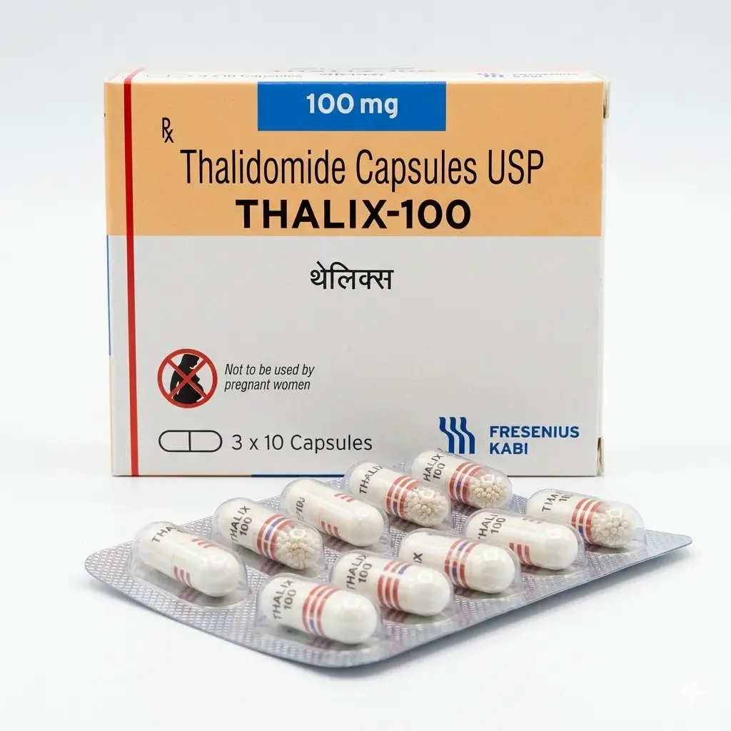 Thalix-100 — Thalidomide 100 mg, 30 pcs, Fresenius Kabi