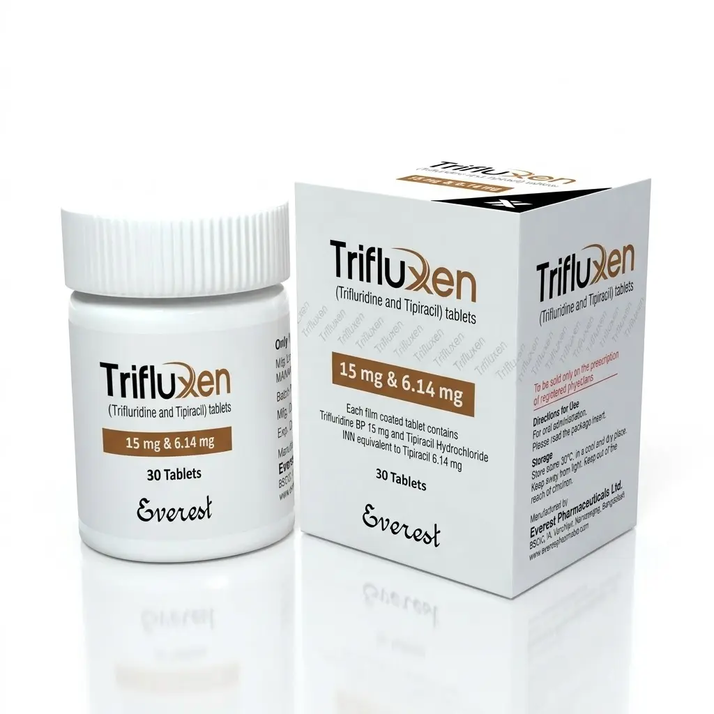 Trifluxen — Trifluridine 15 mg + 6.14 mg, 30 pcs, Everest