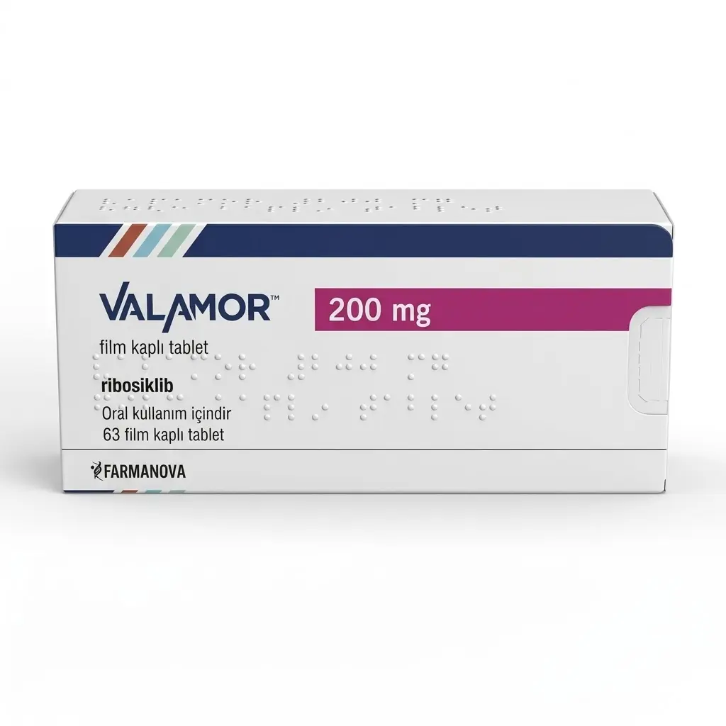 Valamor — Ribociclib 200 mg, 63 pcs, Farmanova