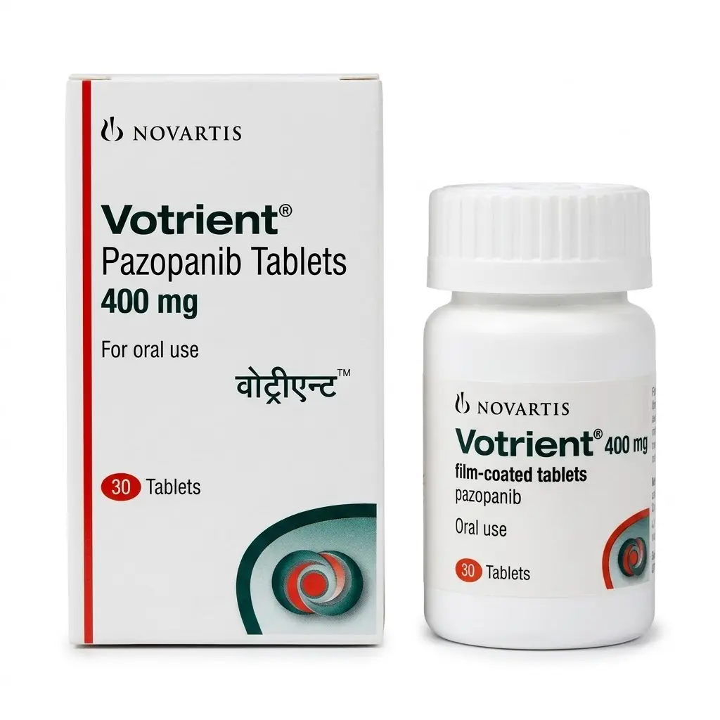 Votrient — Pazopanib 400 mg, 30 pcs, GSK