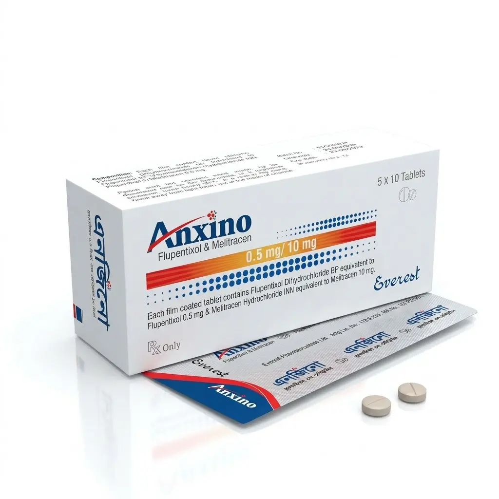 Anxino — Flupentixol 0.5 mg / 10 mg, 50 pcs, Everest